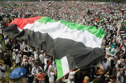 Merinding, Melihat Lautan Manusia Bela Palestina di Monas