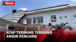 Atap RS di Pali Sumsel Terbang Terbawa Angin Kencang, Pelayanan Tetap Jalan