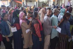 Antrean Bantuan Pangan Cadangan Tahap Kedua