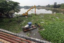 Antisipasi Banjir, Sejumlah Situ di Depo Dikeruk