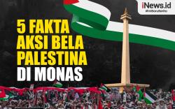 Infografis 5 Fakta Aksi Bela Palestina di Monas