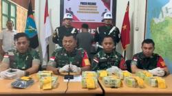 Prajurit TNI Gagalkan Penyelundupan 10 Kg Sabu, Kurir Narkoba Ditangkap di Sintang