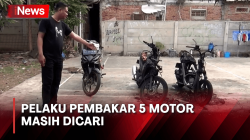 Pelaku Pembakar 5 Motor Warga di RPTRA Kembangan Diburu Polisi