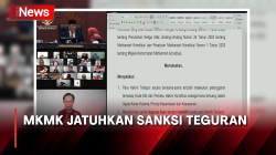 Langgar Kode Etik, MKMK Jatuhkan Sanksi Teguran kepada Anwar Usman Cs