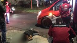 Pria Ditemukan Tergeletak di Pertigaan Jalan Danau Kerinci Raya Malang Terluka Parah