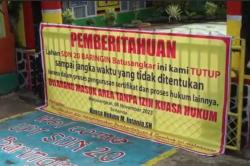 Sengketa Lahan, 2 Sekolah Negeri di Tanah Datar Disegel Ahli Waris Pemilik Tanah<