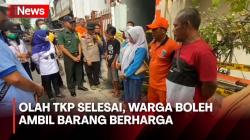 Olah TKP Kebakaran Selesai, Polisi Persilahkan Warga Ambil Barang Berharga