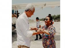 Momen Ganjar Pranowo Temui Susi Pudjiastuti: Wonder Women from Pangandaran<