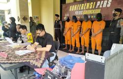 Gasak 10 Baterai BTS, 4 Komplotan Pencuri di Gunungkidul Ditangkap<