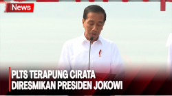 Presiden Jokowi  Resmikan PLTS Cirata, Terbesar di Asia Tenggara