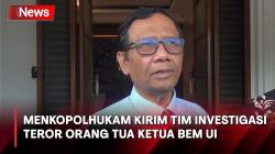 Orang Tua BEM UI Diduga Diteror Aparat, Menkopolhukam Akan Kirim Tim Investigasi