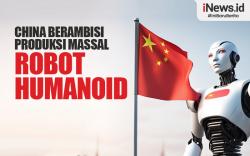Infografis China Berambisi Produksi Massal Robot Humanoid 