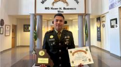 Inspiratif! Perwira Kostrad Jadi Lulusan Terbaik US Army Military Police School