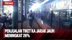 Efek Piala Dunia U-17, Penjualan Tiket KA Jarak Jauh Meningkat 26% 