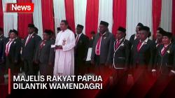  28 Anggota Majelis Rakyat Papua Dilantik Wamendagri di Nabire