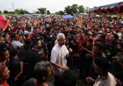 Ganjar Minta Relawan di Deliserdang Bersatu Lawan Pemecah Belah Bangsa