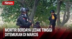 Pekerja Pabrik Semen di Maros Temukan Mortir Aktif Berdaya Ledak Tinggi