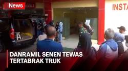 Tertabrak Truk di Tol Cikampek, Danramil Senen Tewas di Tempat