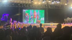 Tampilkan Kang Ganjar, Pagelaran Wayang Golek Giriharja 3 Putra Disambut Antusias Warga Gunung Putri