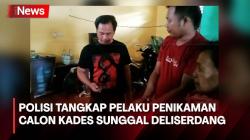 Polisi Berhasil Tangkap Pelaku Penikaman Calon Kades Sunggal Deliserdang