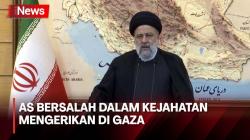 Presiden Iran Menyalahkan Amerika Serikat atas Serangan Israel di Gaza