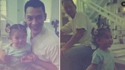 Aaliyah Massaid Unggah Foto Lawas bareng Ayahnya: Bagaimana Surga di Sana Pa?
