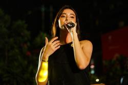 Penampilan Mawar De Jongh Meriahkan Music Zone di Sarinah