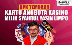 Infografis KPK Temukan Kartu Anggota Kasino Milik Syahrul Yasin Limpo di Rumah Dinas