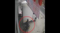Motor Milik Kurir Paket di Tasikmalaya Raib, Aksi Pelaku Terekam CCTV<