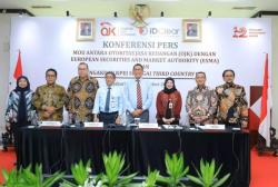 OJK Teken MoU dengan ESMA, KPEI Setara Lembaga Kliring di Eropa