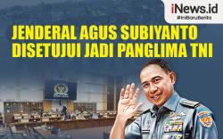 Infografis Jenderal Agus Subiyanto Disetujui Jadi Panglima TNI