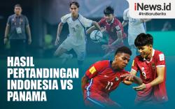 Infografis Hasil Pertandingan Indonesia vs Panama
