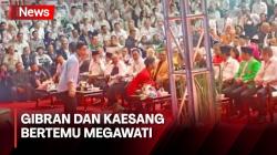 Bertemu Megawati, Gibran dan Kaesang Beri Hormat hingga Sungkem
