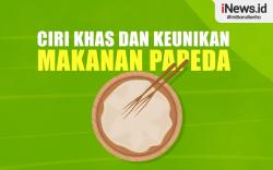 Infografis Ciri Khas dan Keunikan Makanan Papeda