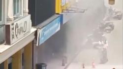 KWH Meteran Listrik Toko Aksesoris HP Meledak, Pengunjung Panik Berlarian Keluar