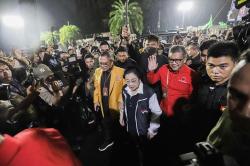 Para Ketum Parpol Pengusung Ganjar-Mahfud MD Tiba di KPU