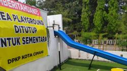 Playground Alun-alun Cimahi Belum Dibuka Pascainsiden Anak Tersengat Listik, DPKP: Ada Perbaikan<