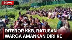  Ratusan Warga dari 10 Kampung Amankan Diri ke Pos TNI-Polri, Hindari Teror KKB