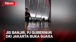 Stadion JIS Banjir, Heru Budi: Ada Kabel Halangi Air