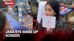 Manfaatkan Momen Konser Coldplay, Buka Jasa Eye Make Up