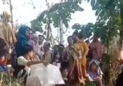 Bayi Dimakan Biawak Gegerkan Warga Bantaeng, Diduga Hasil Hubungan Gelap<