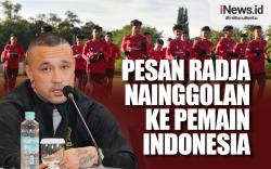 Infografis Pesan Radja Nainggolan ke Pemain Indonesia