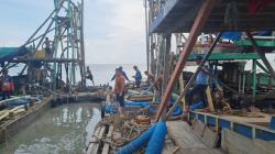 Polisi Tertibkan Tambang Ilegal di Perairan Belo Laut Mentok, 3 Unit PIP Diamankan<