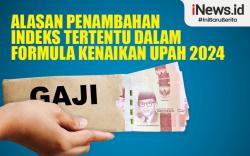 Infografis Penambahan Indeks Tertentu dalam Formula Kenaikan Upah 2024