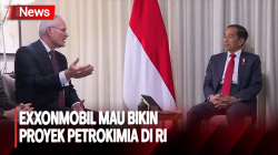  Jokowi Bertemu Bos ExxonMobil, Bahas Kerja Sama Pembangunan Kilang Petrokimia Hijau