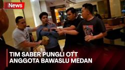 Detik-Detik Anggota Bawaslu Medan Terkena OTT Tim Saber Pungli