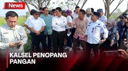 Mentan Tinjau Lokasi Pengembangan Lahan di Kalsel, Begini Pandangannya