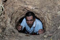 Penemuan Bunker Tentara Jepang Peninggalan Perang Dunia II di Halmahera Barat