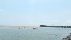 Gosong Pasir di Muara Sungai Kintap Tanah Laut Ganggu Aktivitas Nelayan<