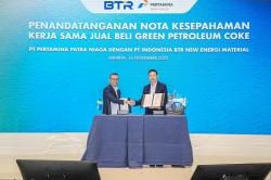 Jalin Kerja Sama, Pertamina Patra Niaga Siap Pasok Bahan Baku Baterai